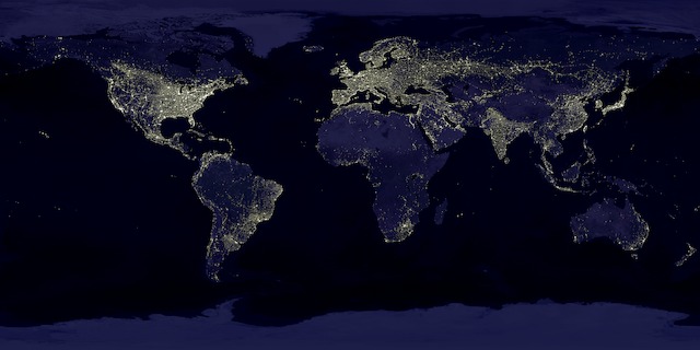 NASA’s “Earth’s City Lights”